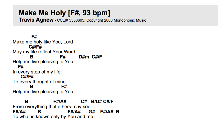 holy